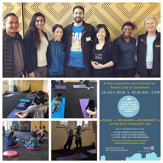Southbank Yoga and Mindfulness Day kicks off year of connecting community